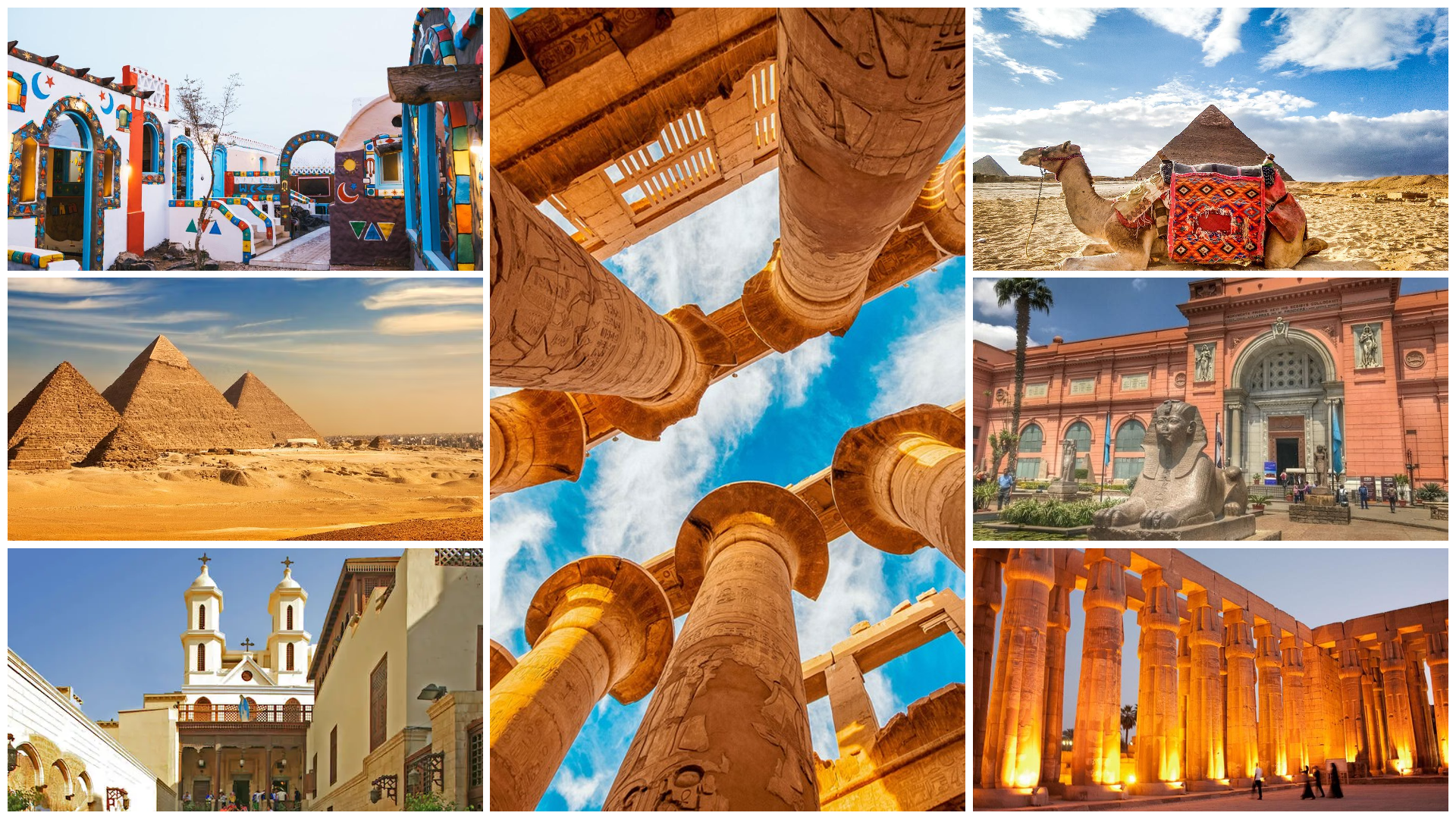 8 Days Cairo,Alexandria 4N Nile Cruise by flight(E