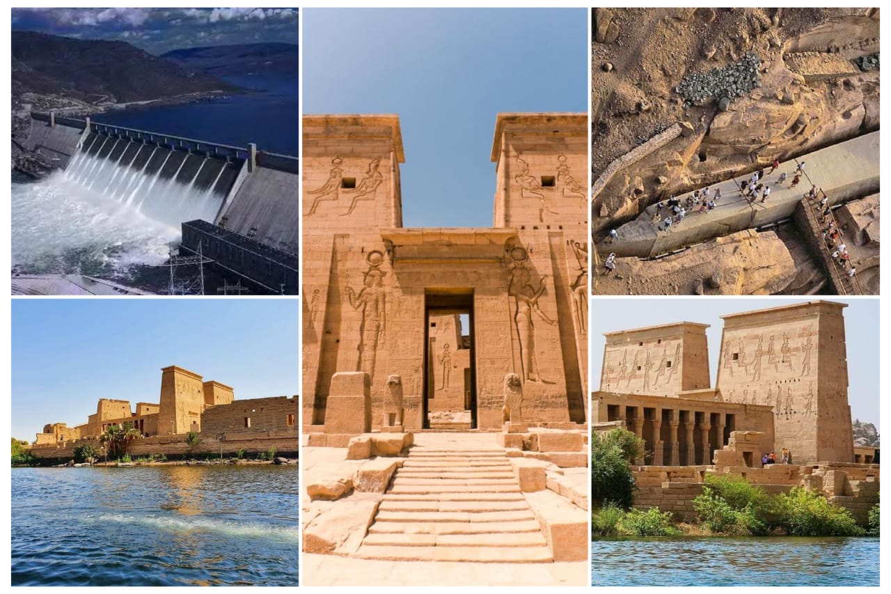 Aswan (Philae Temple, High Dam & unfinished Obelis