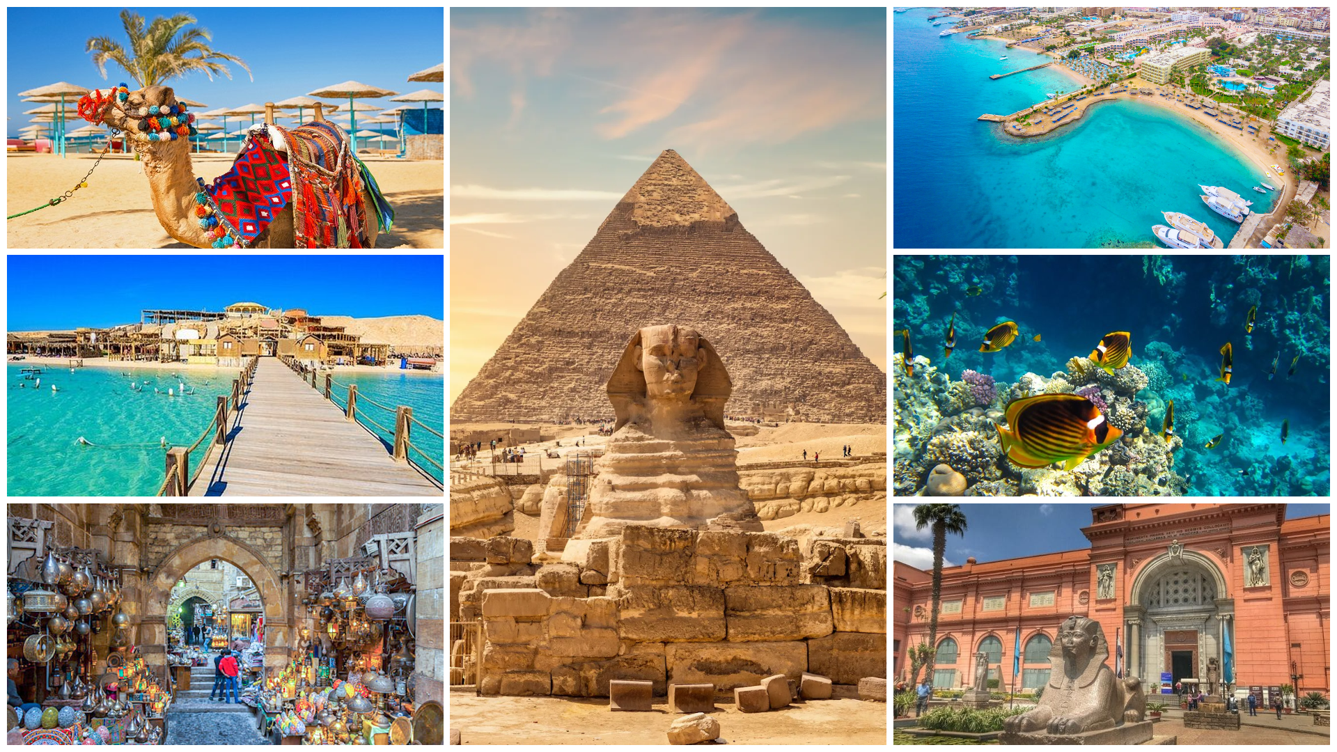 Cairo & Hurghada by flight for 5 Days(EG9)