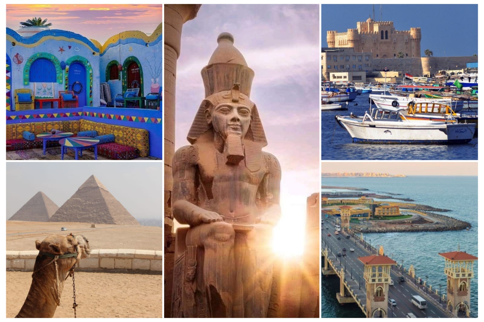 Cairo, Alexandria&Nile Cruise by flight 9D(EG21)